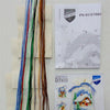 DIY Counted Cross Stitch Kit "Bag kit Wintertime set of 3, Christmas gifts"