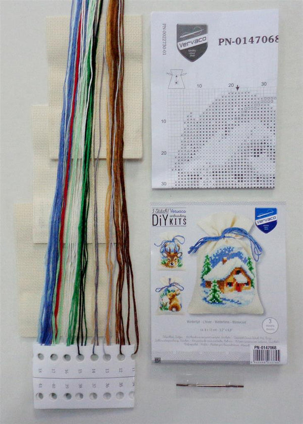 DIY Counted Cross Stitch Kit 