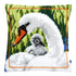 DIY Cross stitch cushion kit "Swan and Cygnet"