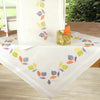 DIY Printed Tablecloth kit "Colourful Leaves"