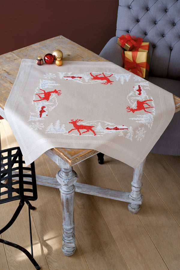 DIY Printed Tablecloth kit "Norwegian Winter"