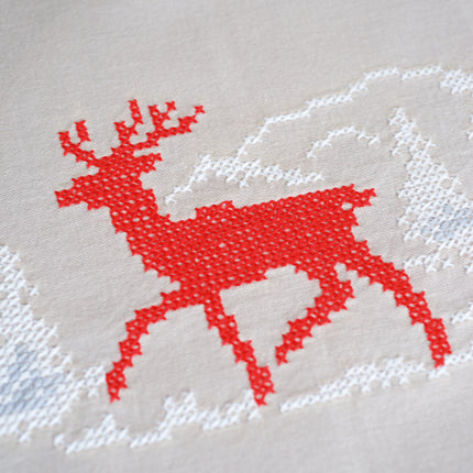 DIY Printed Tablecloth kit "Norwegian Winter"