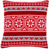 DIY Cross stitch cushion kit "Christmas crystal motif"