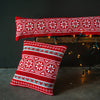 DIY Cross stitch cushion kit "Christmas crystal motif"