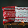 DIY Cross stitch cushion kit "Christmas crystal motif"