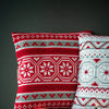 DIY Cross stitch cushion kit "Christmas crystal motif"