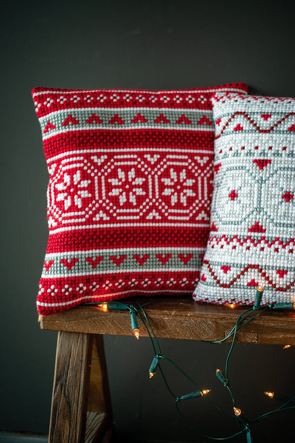 DIY Cross stitch cushion kit 