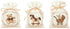 DIY Counted Cross Stitch Kit "Bag kit Toys set of 3"