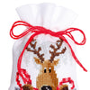 DIY Counted Cross Stitch Kit "Bag kit Christmas buddies set of 3"