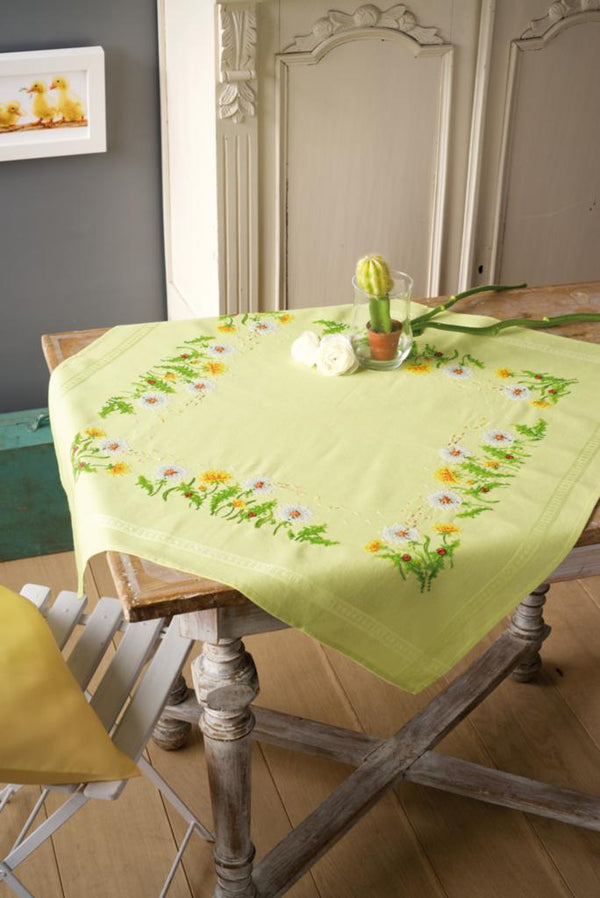 DIY Printed Tablecloth kit "Dandelions"