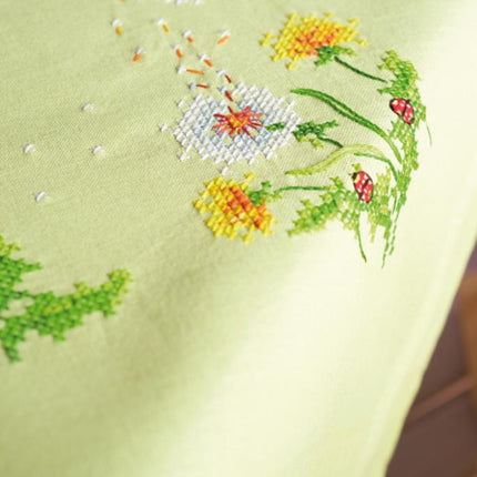 DIY Printed Tablecloth kit "Dandelions"
