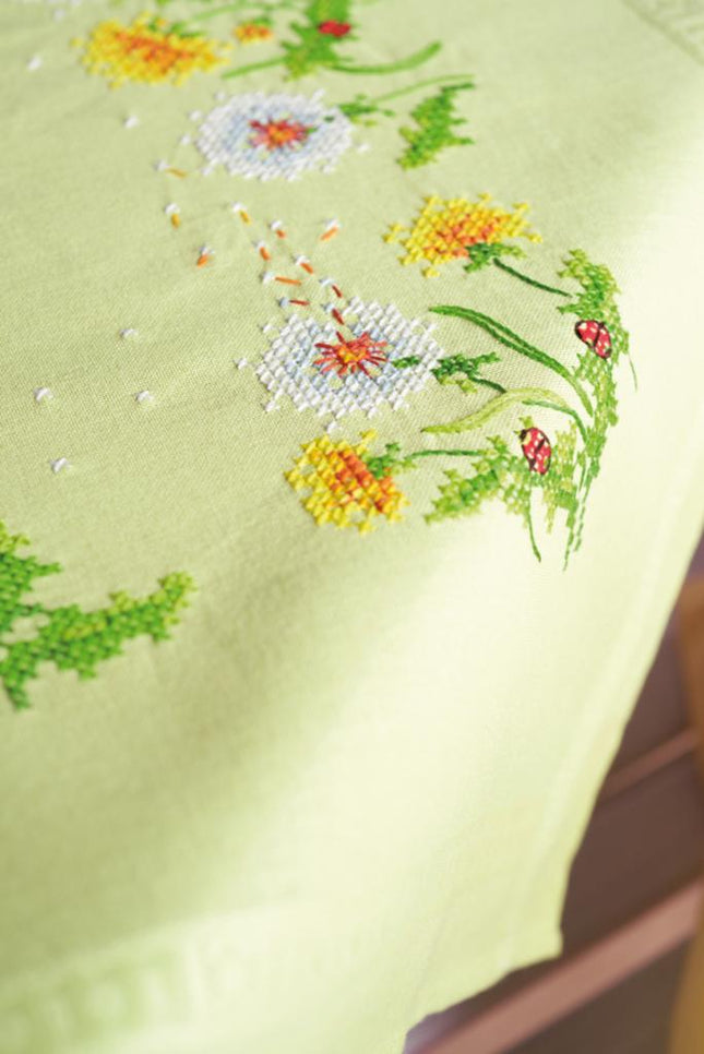 DIY Printed Tablecloth kit "Dandelions"