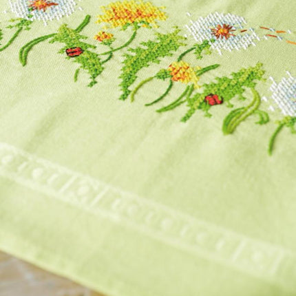 DIY Printed Tablecloth kit "Dandelions"