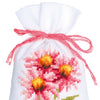 DIY Counted Cross Stitch Kit "Bag kit Coneflowers and butterflies set of 3"