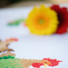 DIY Printed Tablecloth kit "Chicken family"