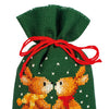 DIY Counted Cross Stitch Kit "Bag kit Christmas set of 3"