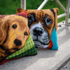 DIY Cross stitch cushion kit "Boxer"