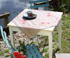 DIY Printed Tablecloth kit "Pink Flowers"