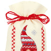 DIY Counted Cross Stitch Kit "Bag kit Christmas gnomes set of 3"