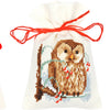 DIY Counted Cross Stitch Kit "Bag kit Winter set of 3"