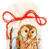 DIY Counted Cross Stitch Kit "Bag kit Winter set of 3"