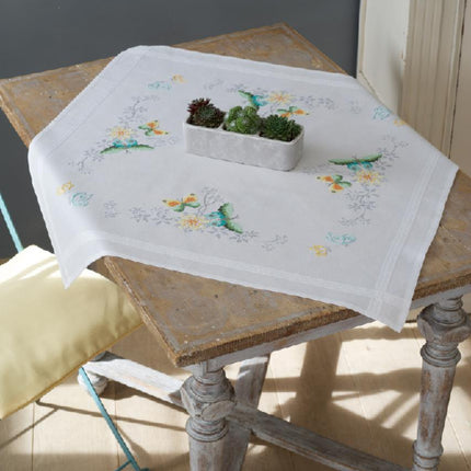 DIY Printed Tablecloth kit "Flowers and butterflies"