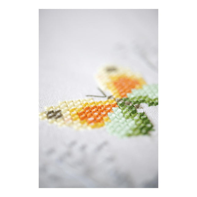 DIY Printed Tablecloth kit "Flowers and butterflies"