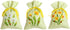 DIY Counted Cross Stitch Kit "Bag kit Dandelions set of 3"