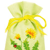 DIY Counted Cross Stitch Kit "Bag kit Dandelions set of 3"