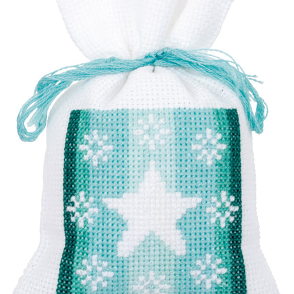 DIY Counted Cross Stitch Kit "Bag kit Winter set of 3"