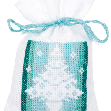 DIY Counted Cross Stitch Kit "Bag kit Winter set of 3"