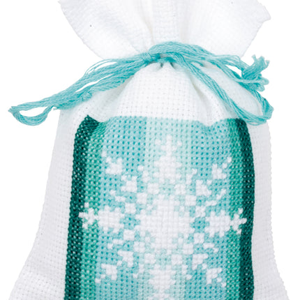 DIY Counted Cross Stitch Kit "Bag kit Winter set of 3"