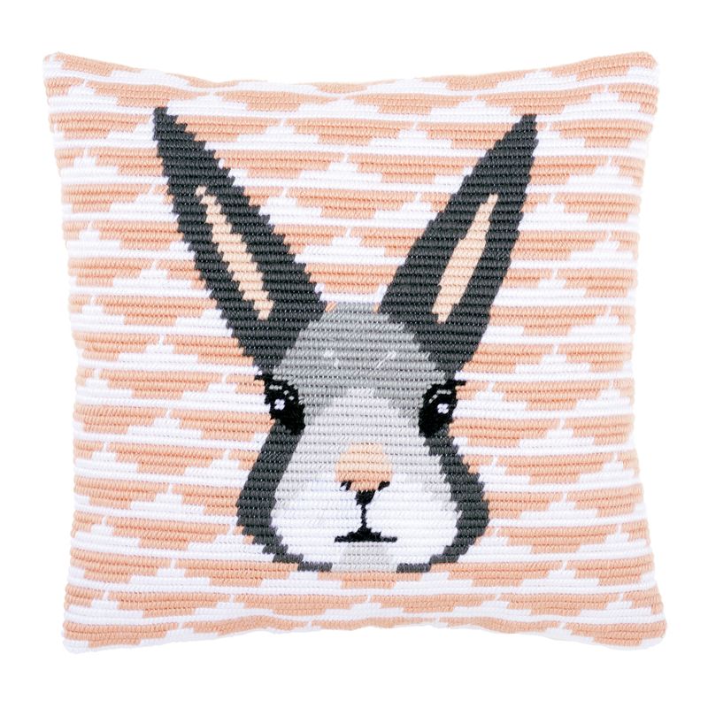 DIY  PN-0158278 Vervaco Angled Clamping Stitch Kit Cushion "Yvonne"