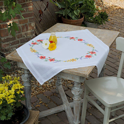 DIY Printed Tablecloth kit "Flowers & lavender"