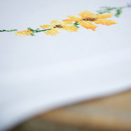 DIY Printed Tablecloth kit "Flowers & lavender"