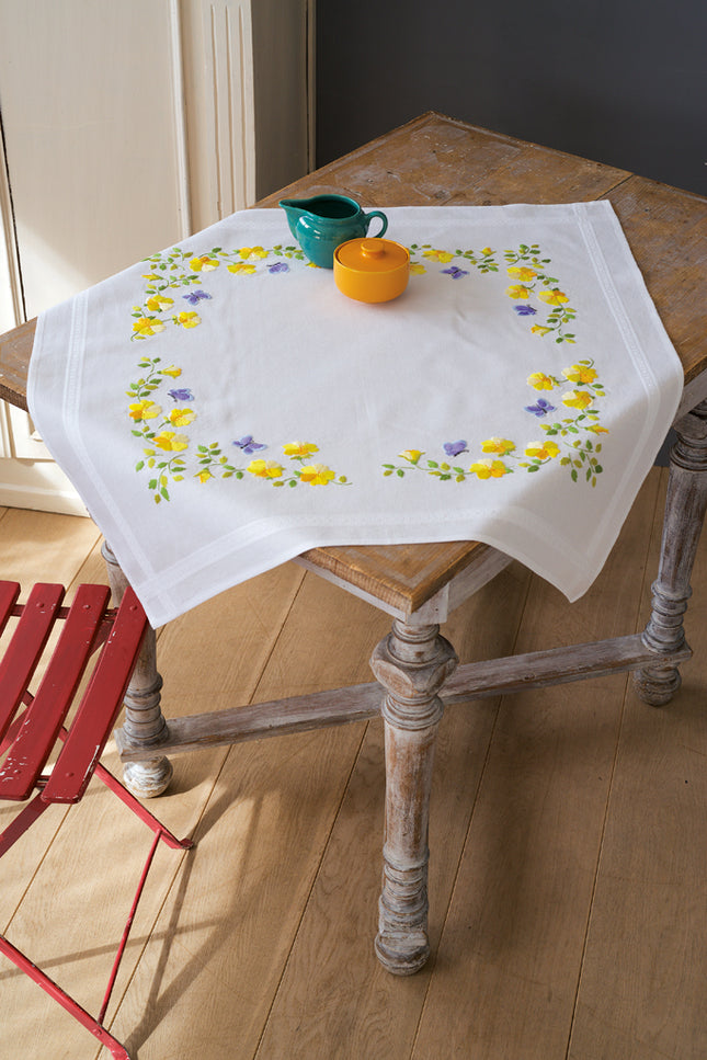 DIY Printed Tablecloth kit "Spring Flowers"