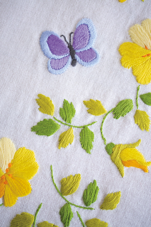 DIY Printed Tablecloth kit "Spring Flowers"