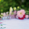 DIY Printed Tablecloth kit "Flowers and butterflies"