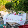 DIY Printed Tablecloth kit "Flowers and butterflies"