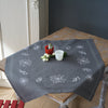 DIY Printed Tablecloth kit "White Flowers"