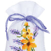 DIY Counted Cross Stitch Kit "Bag kit Flowers & lavender set of 3"