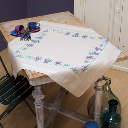 DIY Printed Tablecloth kit "Lavender"