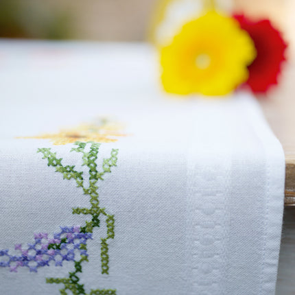 DIY Table Runner kit "Flowers & lavender"