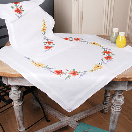 DIY Table Runner kit "Flowers & lavender"