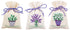 DIY Counted Cross Stitch Kit "Bag kit Provence set of 3"