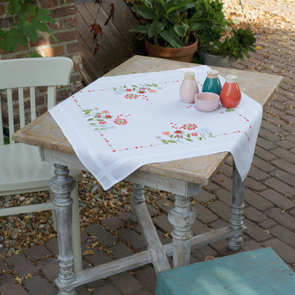 DIY Printed Tablecloth kit "Flowers"