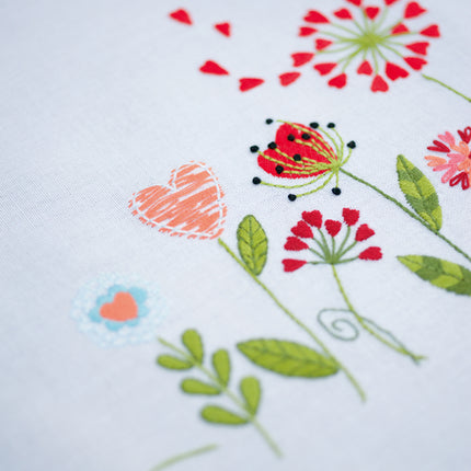 DIY Printed Tablecloth kit "Flowers"