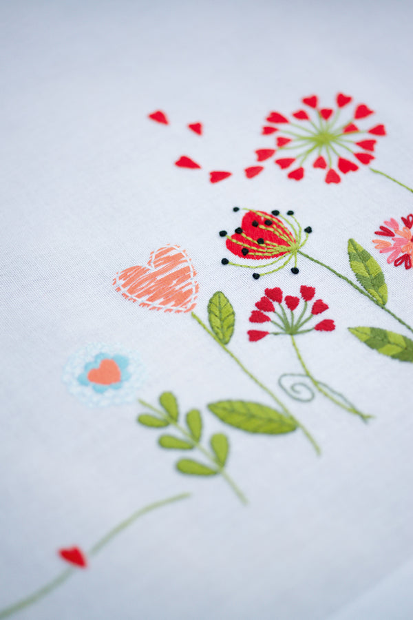 DIY Printed Tablecloth kit "Flowers"