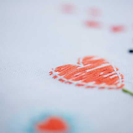 DIY Printed Tablecloth kit "Flowers"