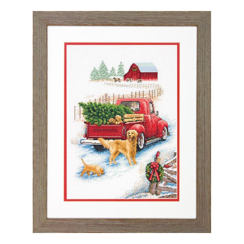 DIY "Winter Ride" 10.0"x14.0"